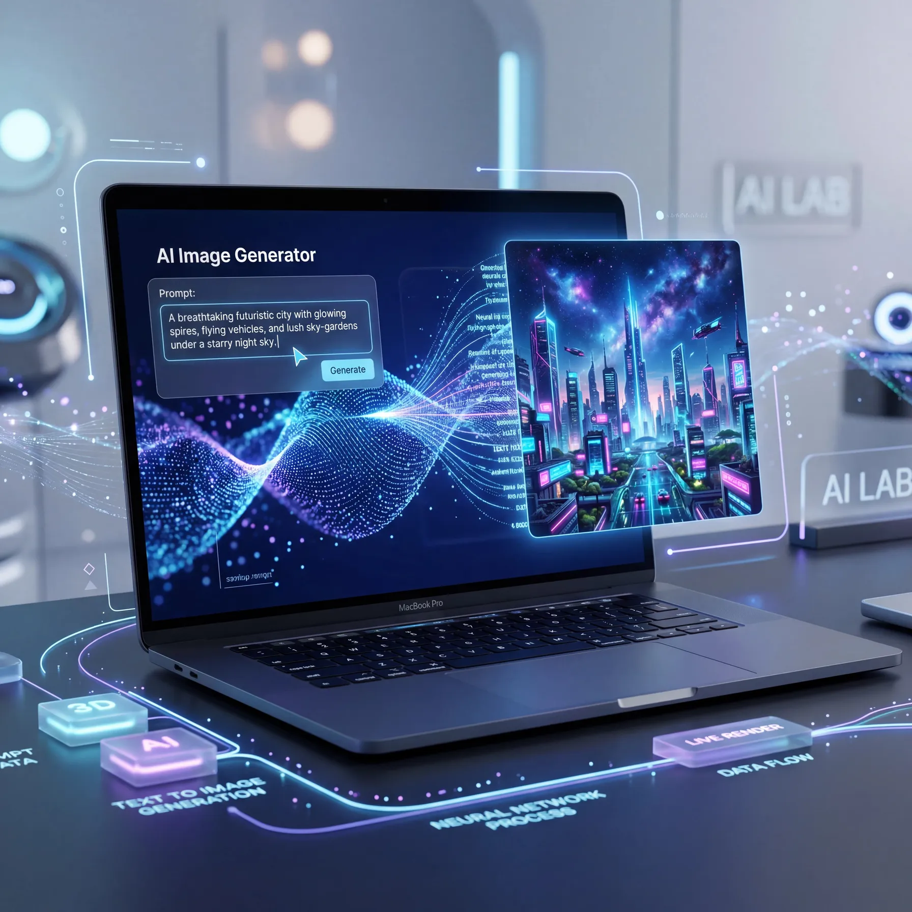 Как создать AI-картинку по тексту